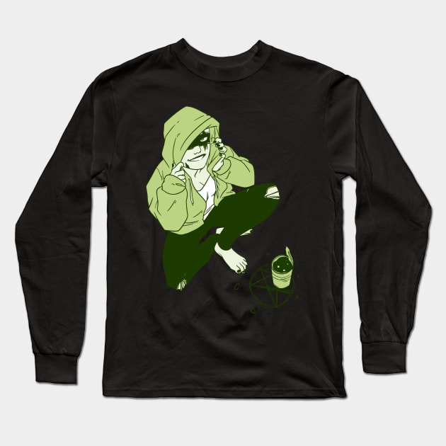 Street Witch Long Sleeve T-Shirt by FindChaos